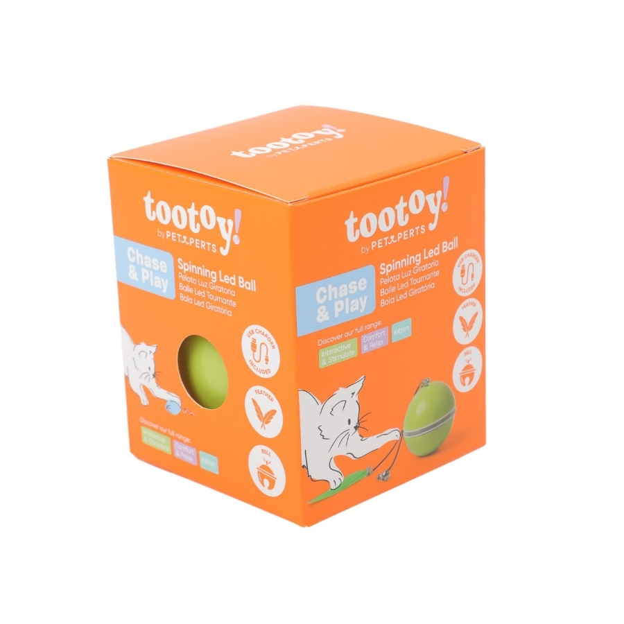 Tootoy! juguete pelota led para gato, , large image number null