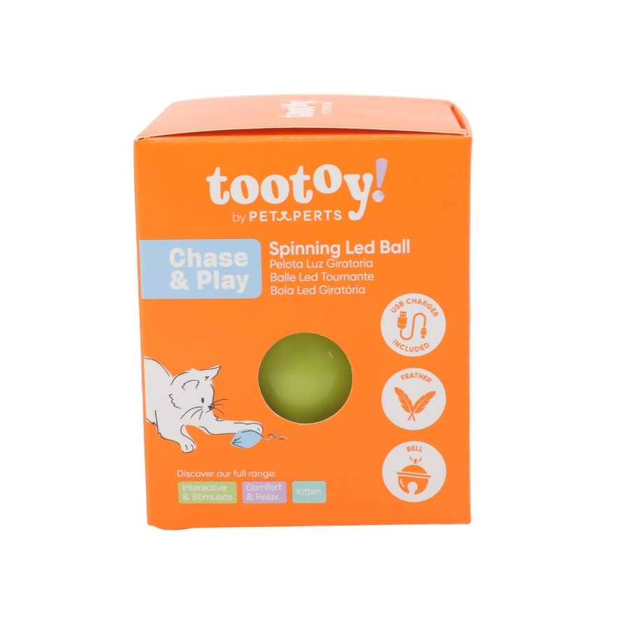Tootoy! juguete pelota led para gato, , large image number null