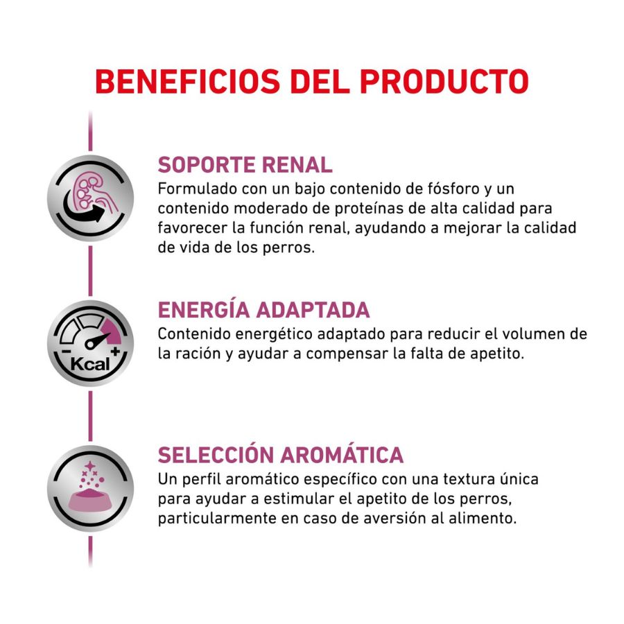 Royal Canin Alimento H&uacute;medo Perro Adulto Renal Support 385 GR, , large image number null