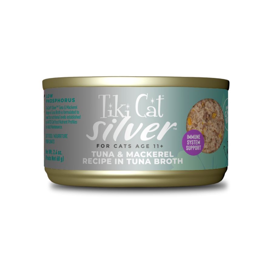 Tiki cat silver y caballa 68GR alimento h&uacute;medo para gatos de at&uacute;n, , large image number null