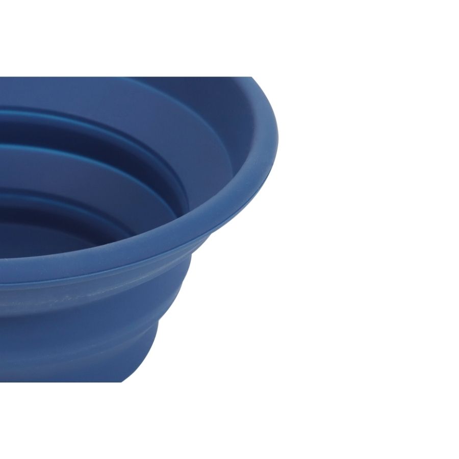 Gotoo plato plegable paw para mascotas color azul, , large image number null