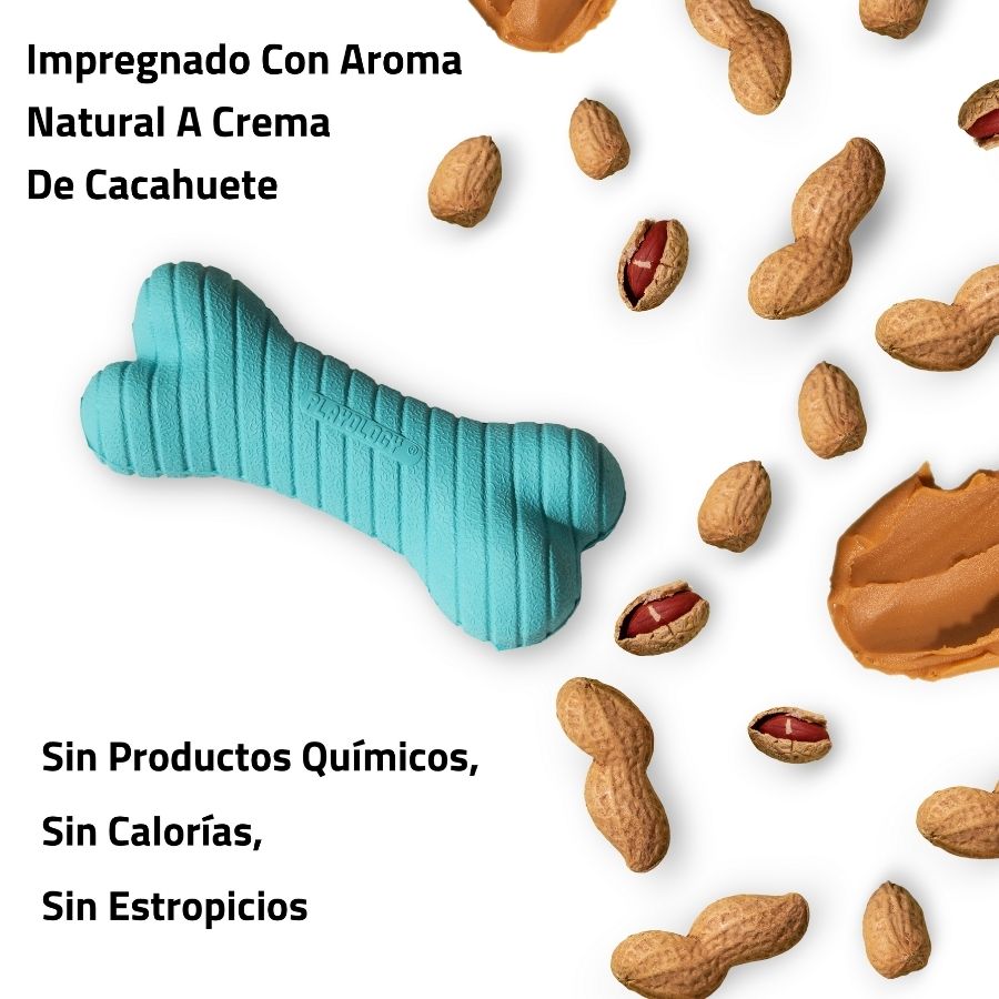 Hueso de doble capa con aroma a mantequilla de man&iacute;, , large image number null