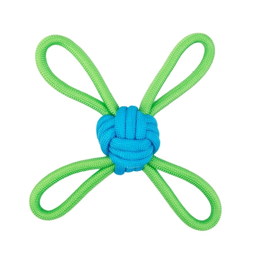 Tootoy! juguete cuerda con nudo en forma de estrella para perro, , large image number null
