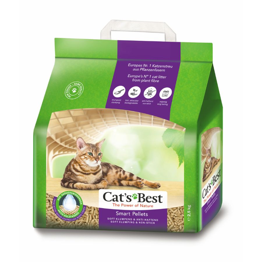Cats best arena ecologica smart pellets para gatos 2.5KG