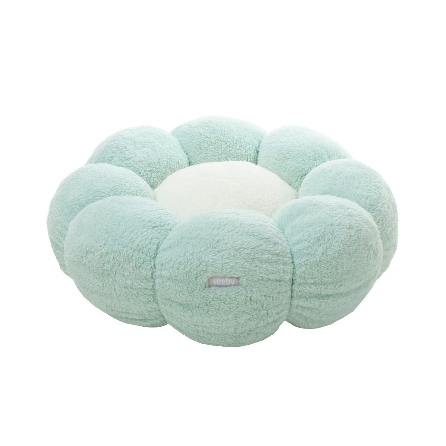 Leeby Cama Redonda Para Gatos Con Forma De Flor Talla S, , large image number null