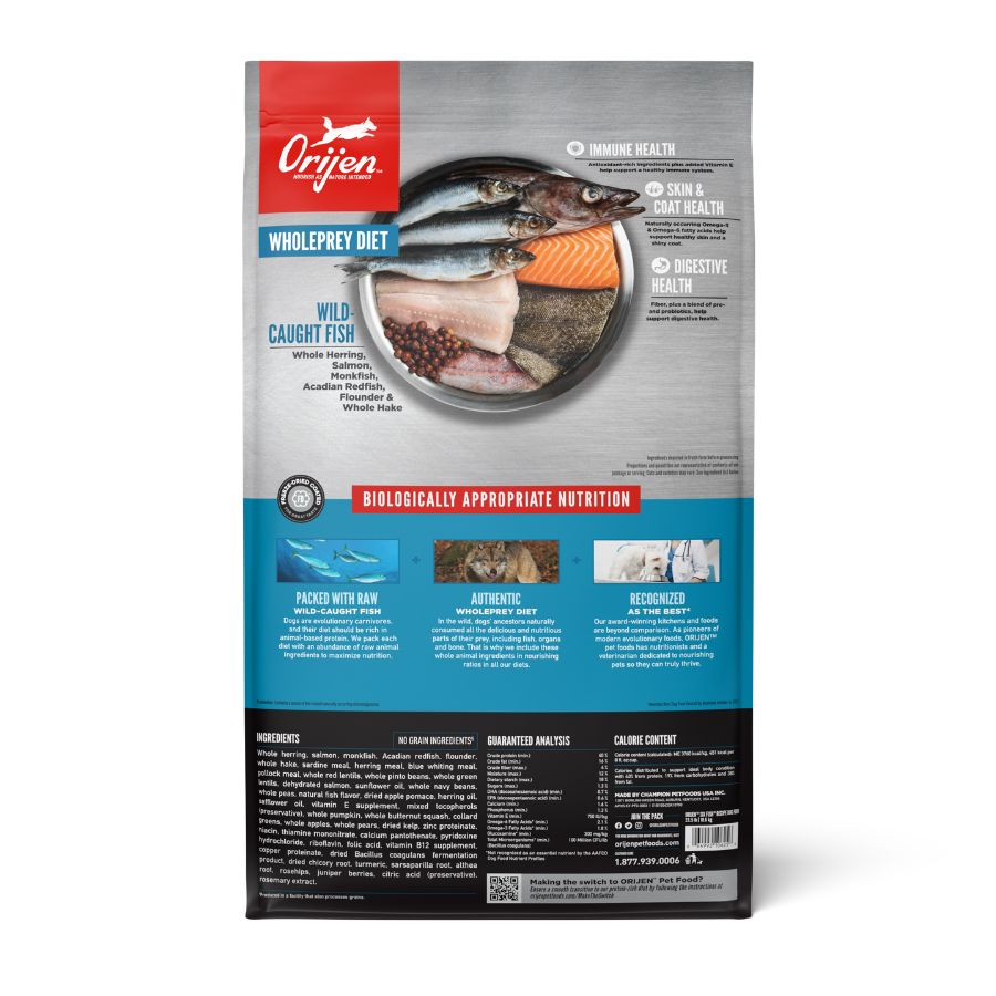 Orijen Six Fish Dog alimento para perro, , large image number null