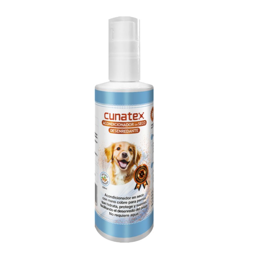 Cunatex acondicionador en seco desenredante perros 250ML
