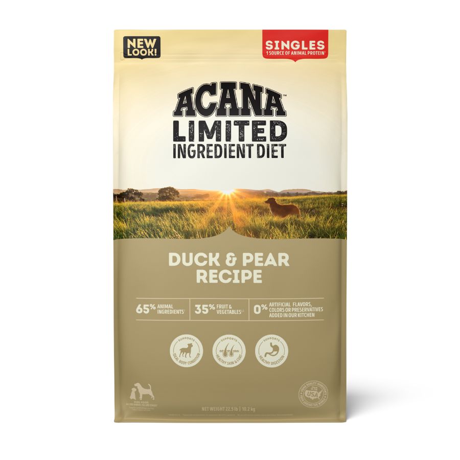 Acana Singles Duck & Pear alimento para perro