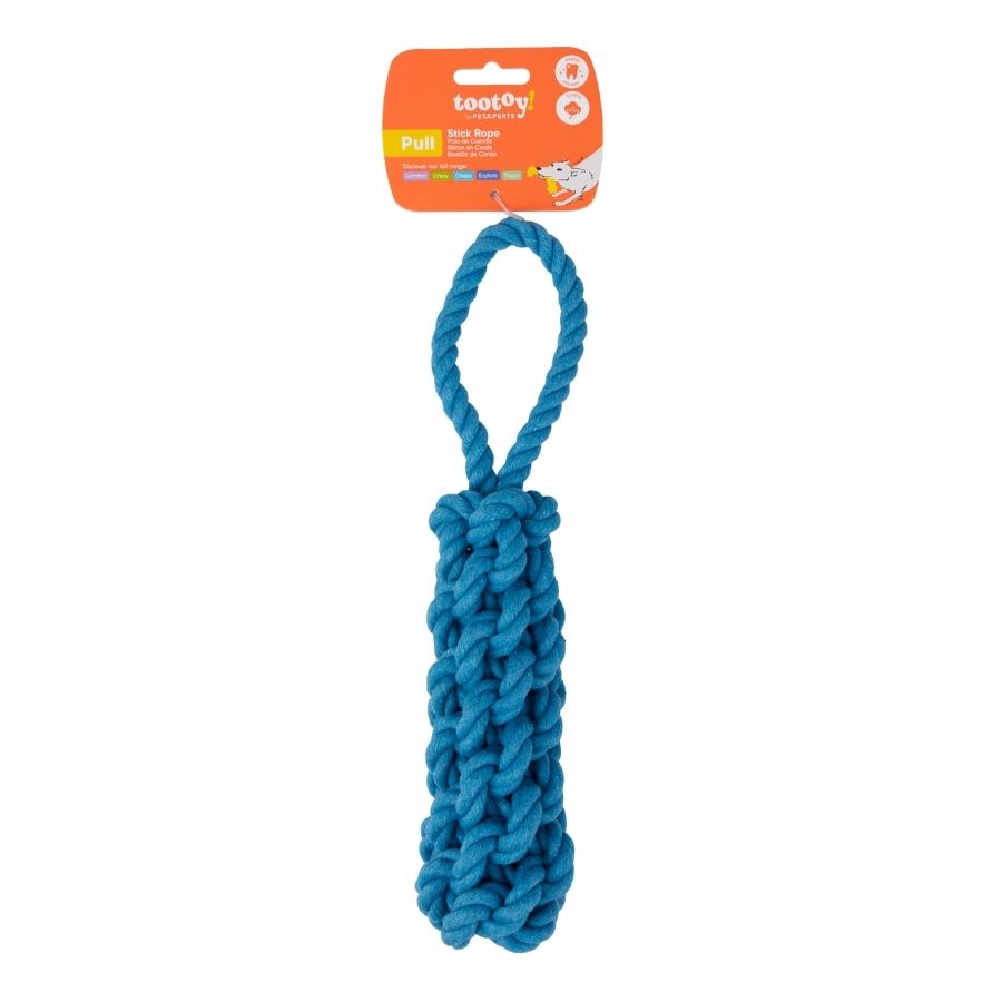 Tootoy! juguete palo de cuerda para perro