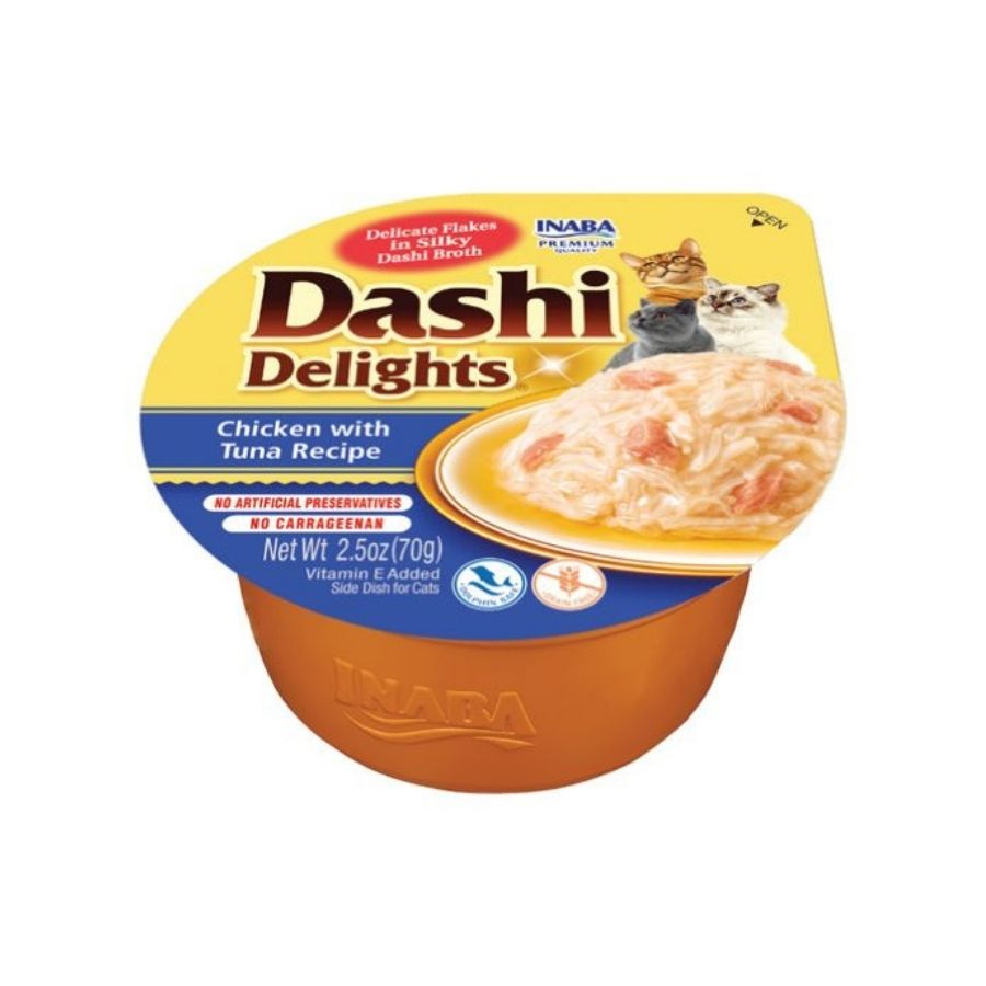 Churu snack para gatos dashi delights sabor pollo con at&uacute;n 70GR, , large image number null