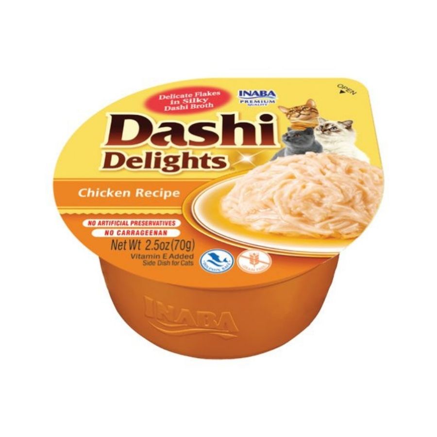 Churu snack para gatos dashi delights sabor pollo 70GR, , large image number null