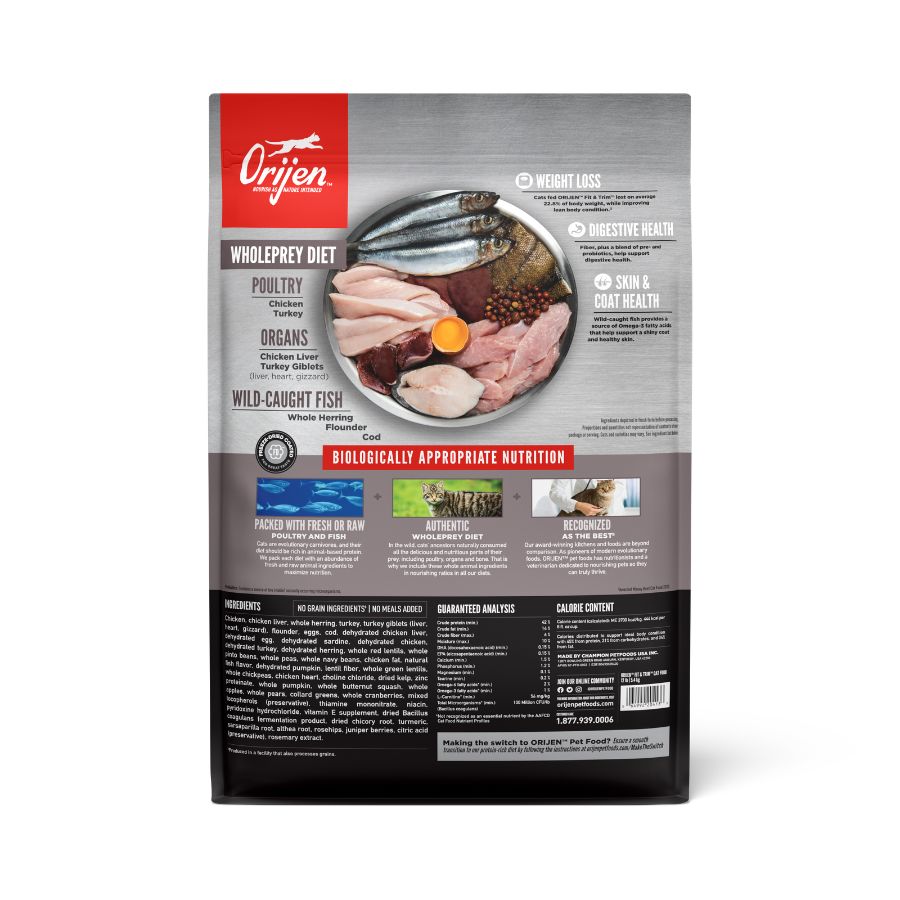 Orijen Fit & Trim Cat alimento para gato, , large image number null
