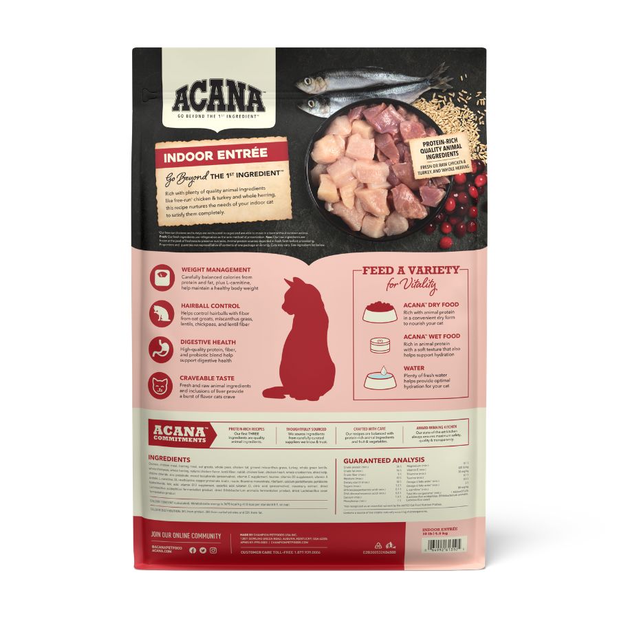 Acana Cat Indoor Entree alimento para gato, , large image number null