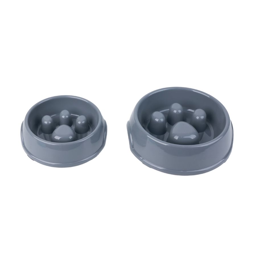 Leeby plato anti-ahogo para perros color gris, , large image number null
