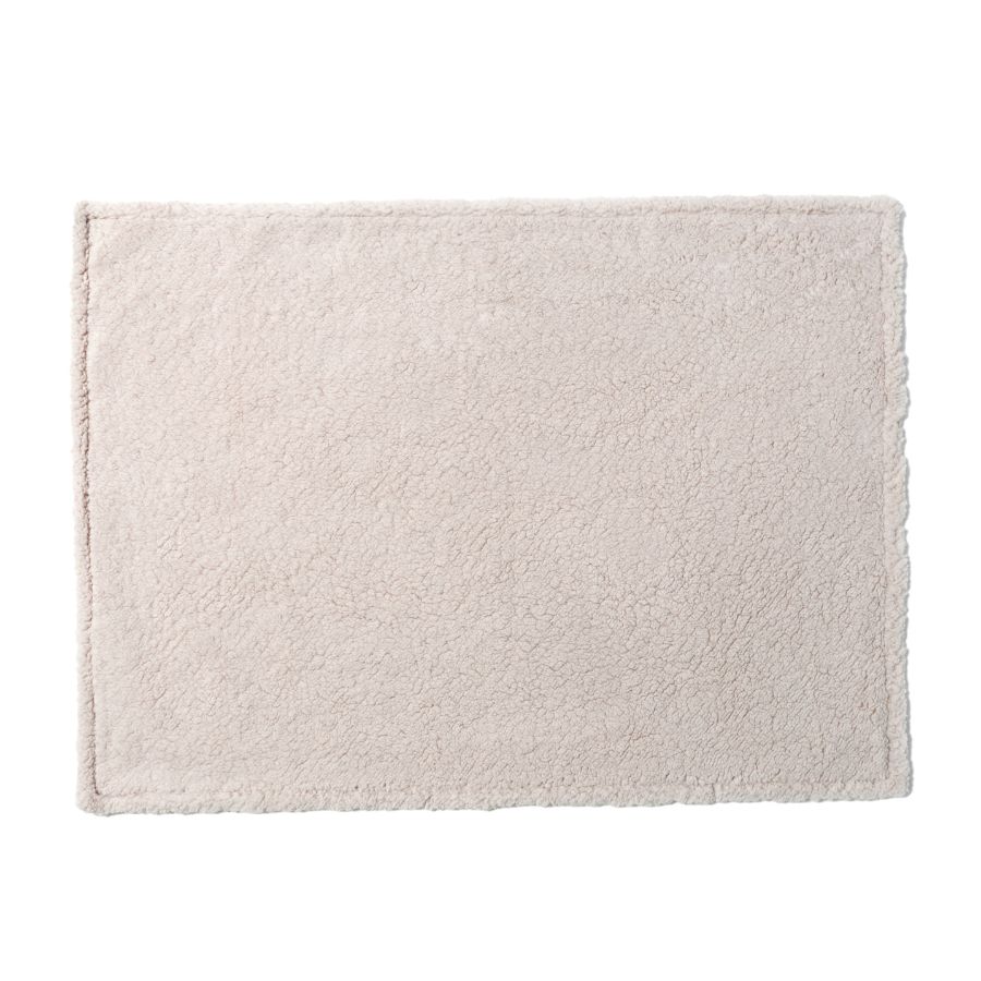 Leeby Manta reversible dual de terciopelo y sherpa para cachorros, , large image number null