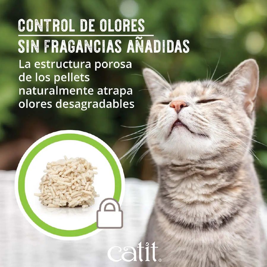 Catit go natural arena para gatos biodegrable sin aroma, , large image number null