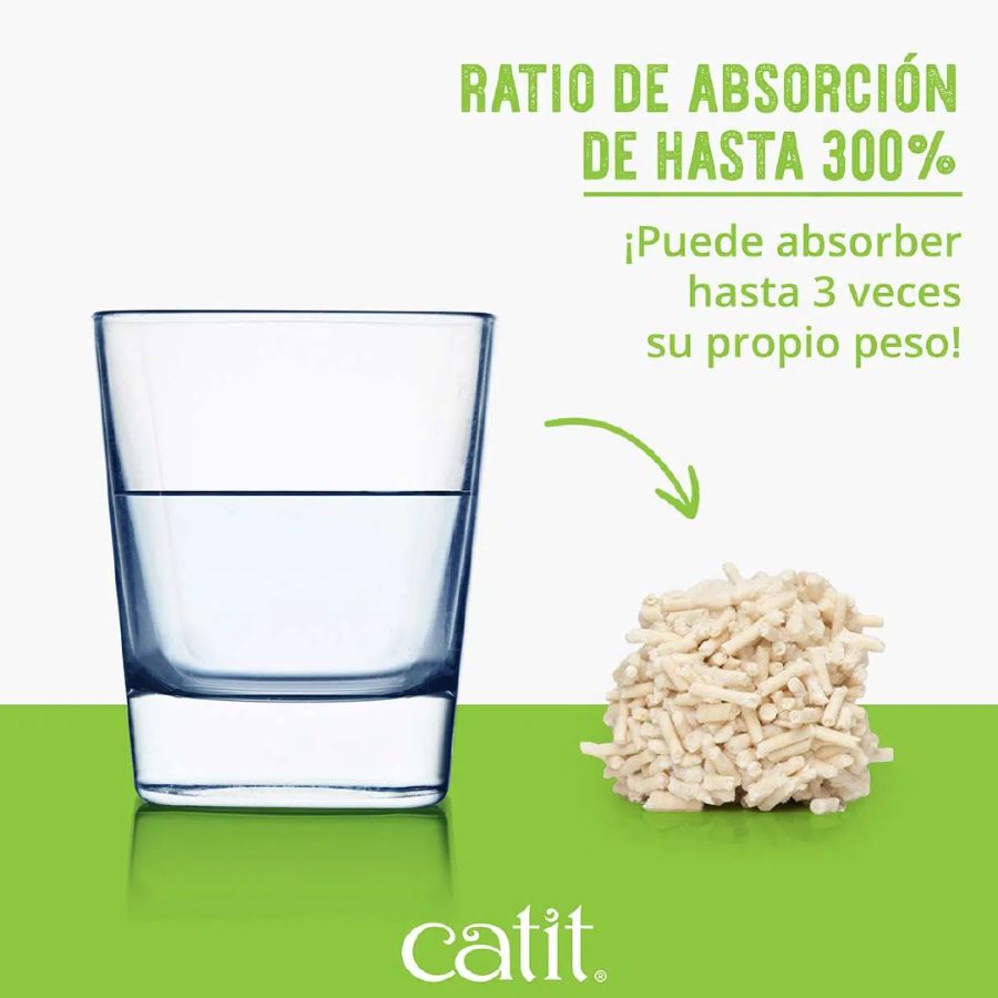 Catit go natural arena para gatos biodegrable sin aroma, , large image number null