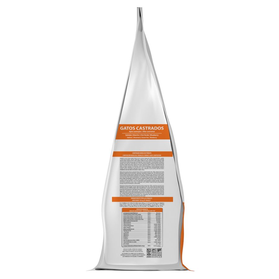 Biofresh super premium alimento seco natural para gatos castrados sabor salm&oacute;n, , large image number null