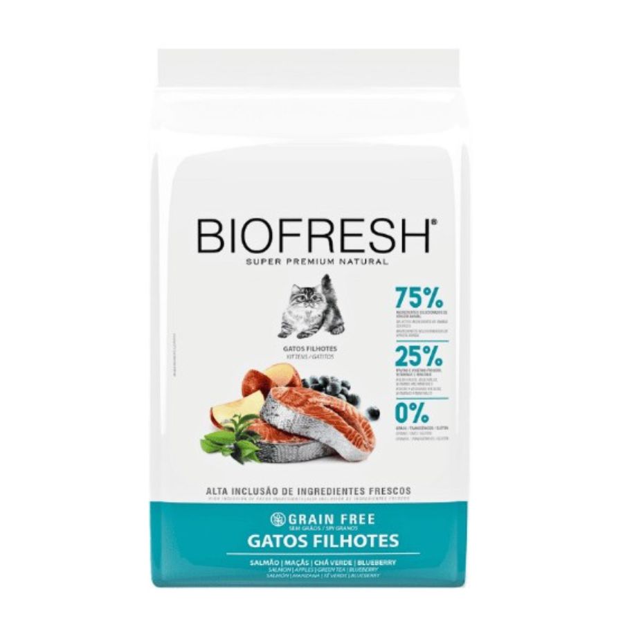 Biofresh super premium alimento seco para gatitos sabor salm&oacute;n 1.5 KG