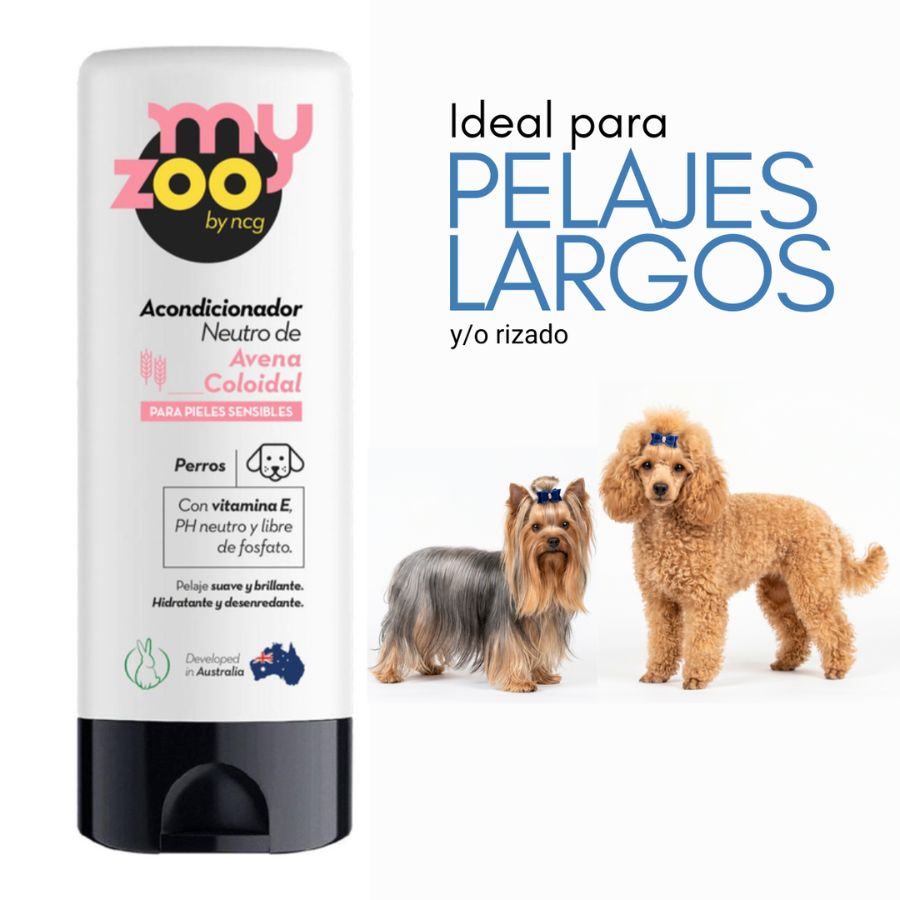Myzoo acondicionador de avena coloidal para perro 420ML, , large image number null