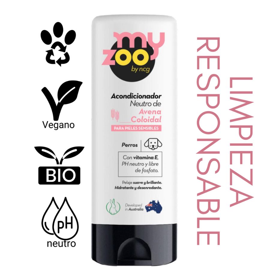 Myzoo acondicionador de avena coloidal para perro 420ML, , large image number null