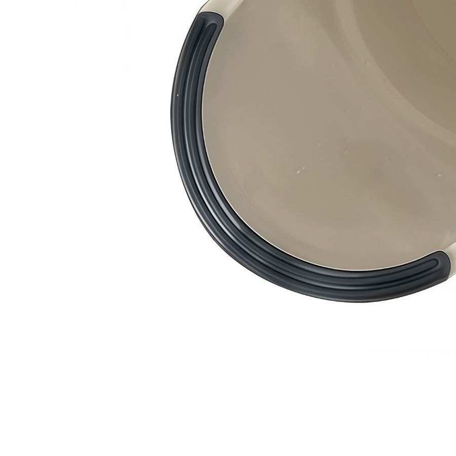 Leeby plato plastico color beige para perros, , large image number null