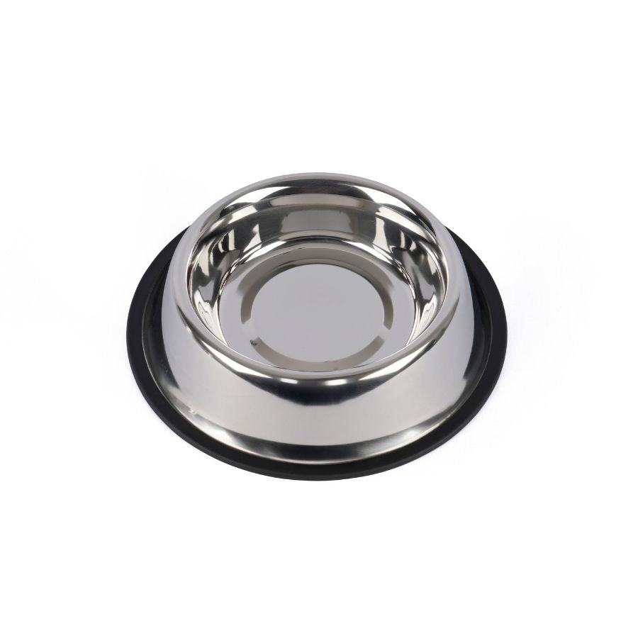 Leeby plato antideslizante de acero inox para mascotas, , large image number null