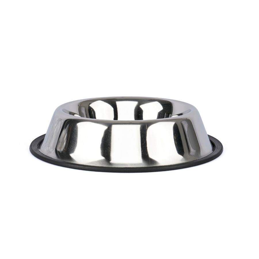 Leeby plato antideslizante de acero inox para mascotas, , large image number null