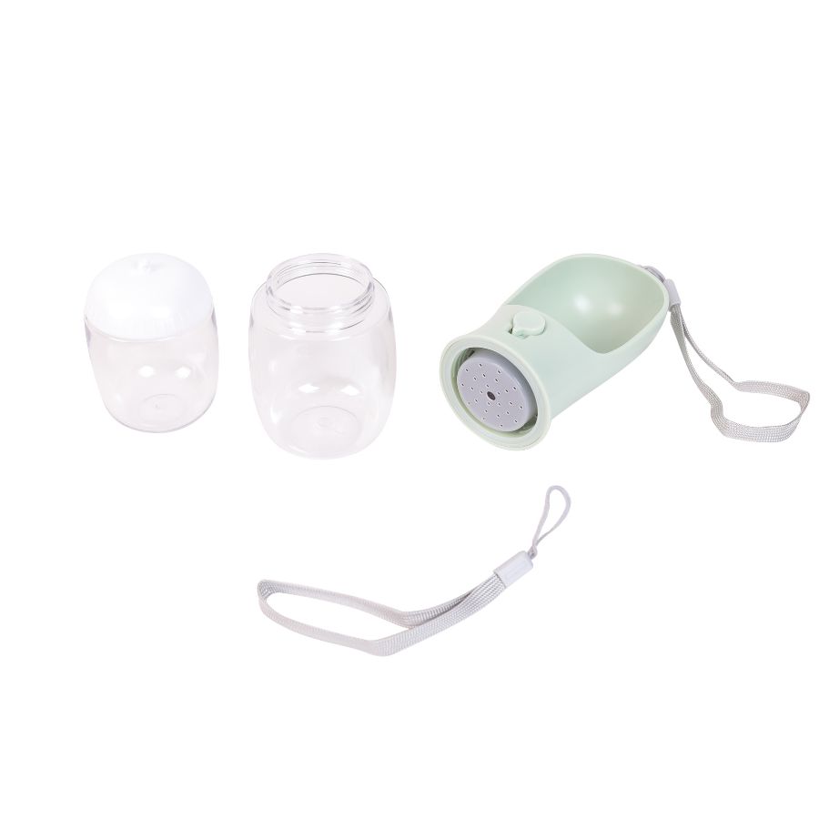 Gotoo botella portatil para mascotas 2 en 1 para agua y comida 300ML/170ML, , large image number null