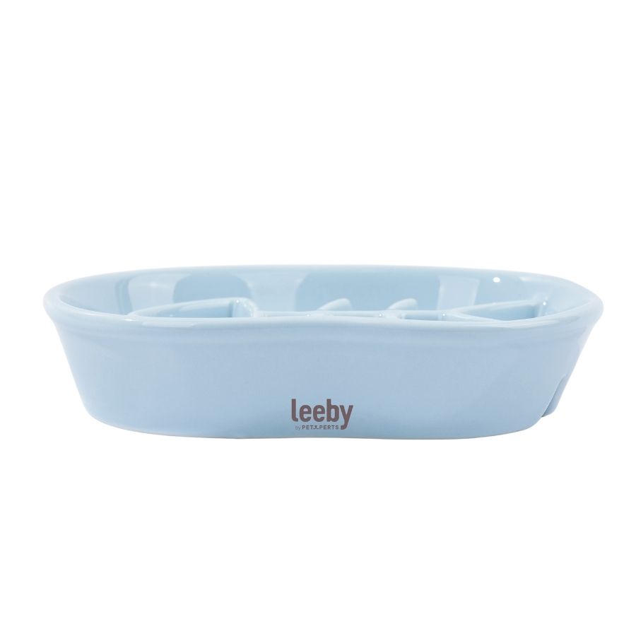 Leeby plato anti-ahogo para gatos en forma de pescado 240ML, , large image number null