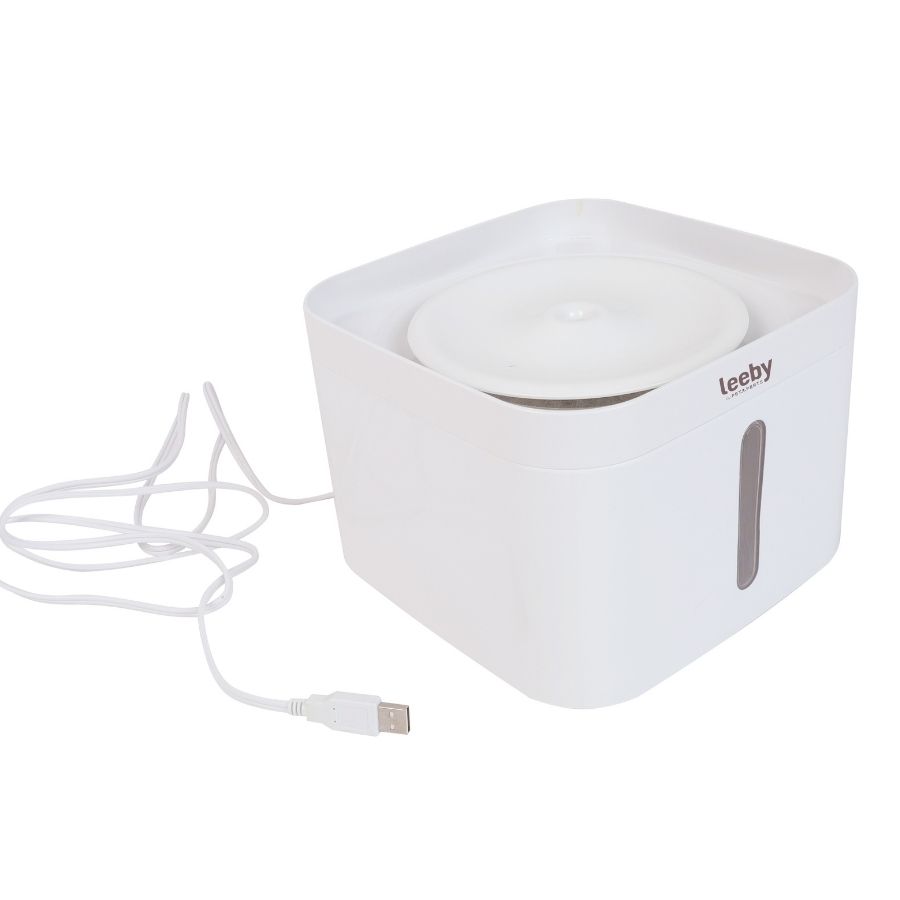 Leeby fuente de agua kora blanca 2L, , large image number null