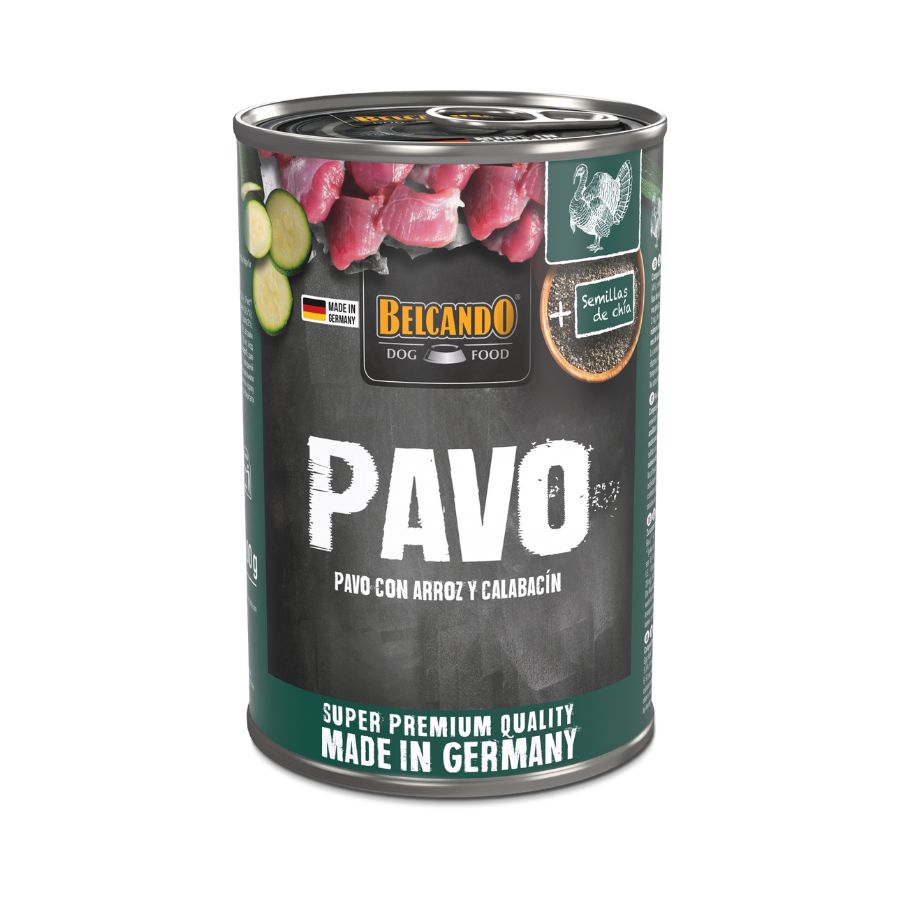 Belcando alimento h&uacute;medo para perros pavo con arroz y zapallo italiano, , large image number null