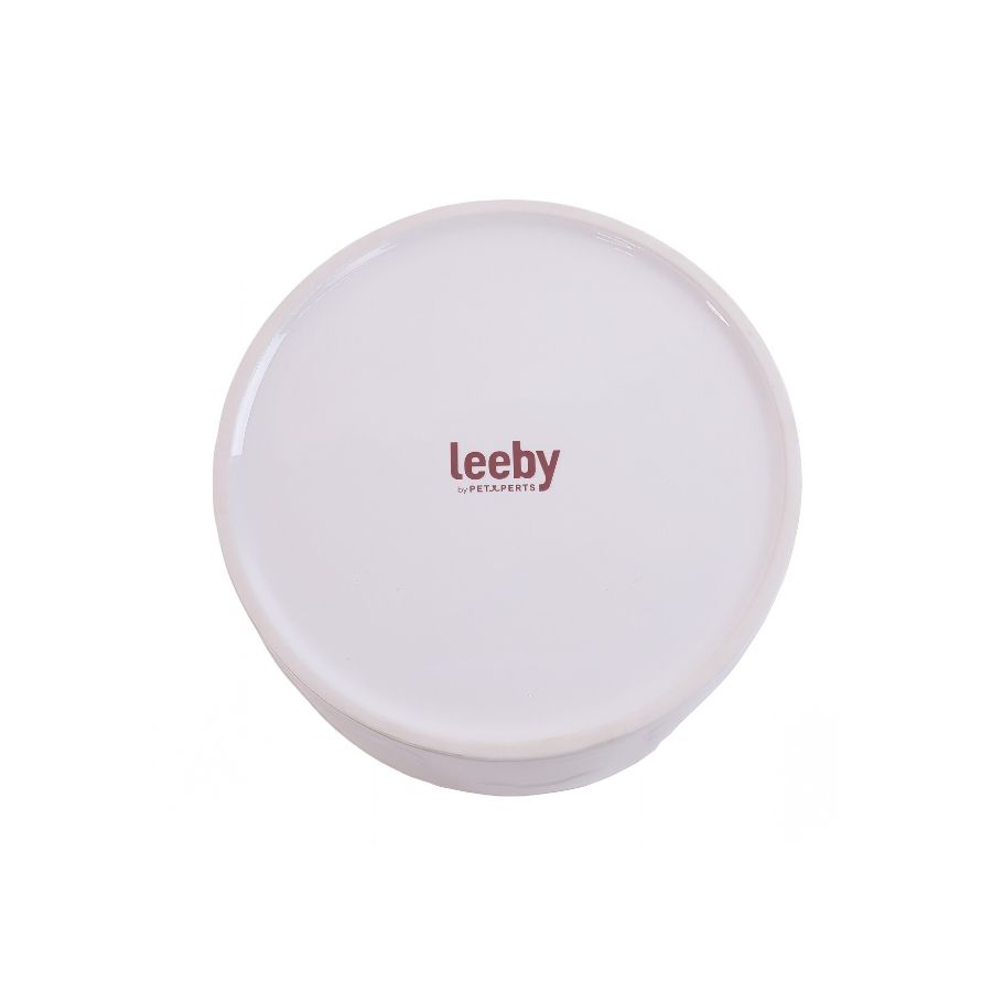Leeby plato de ceramica color blanco, , large image number null