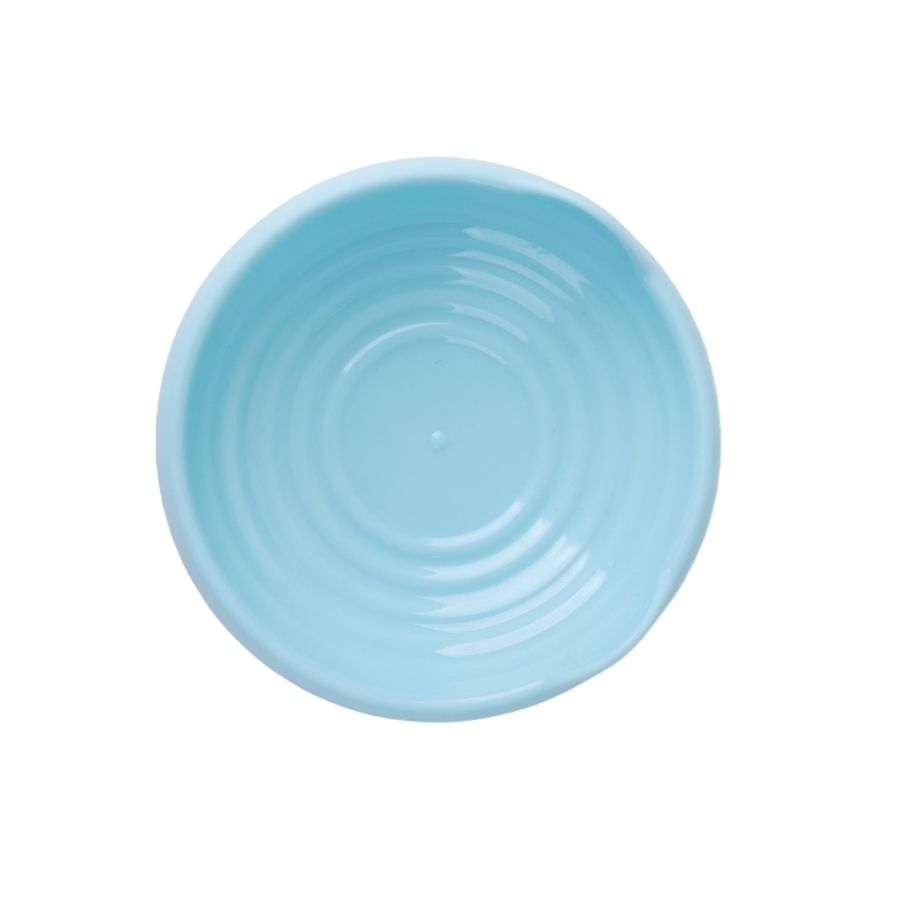 Leeby plato interactivo para gatos de plastico color celeste, , large image number null