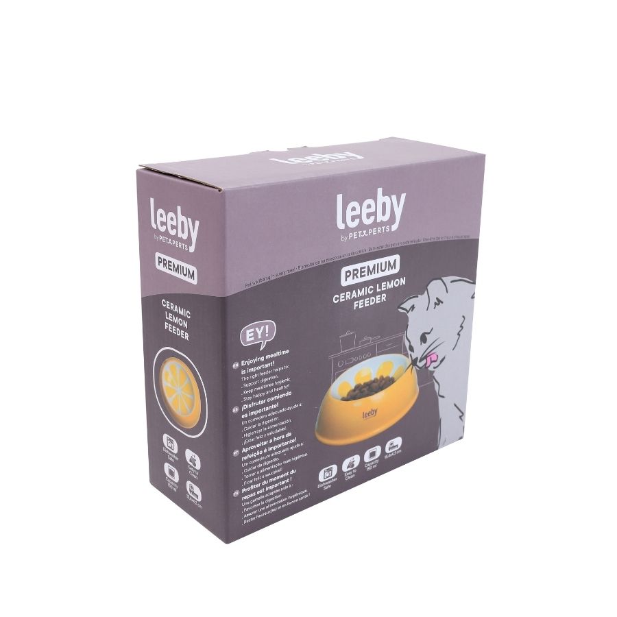 Leeby plato de ceramica para gatos 150ML, , large image number null