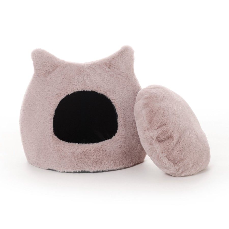 Leeby Cama Anti-Estres Forma Iglu Para Gatos, , large image number null
