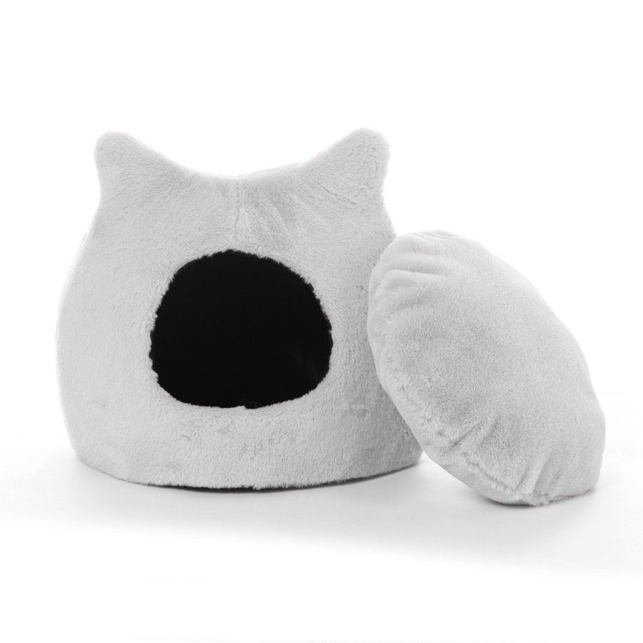 Leeby Cama Anti-Estres Forma Iglu Para Gatos, , large image number null