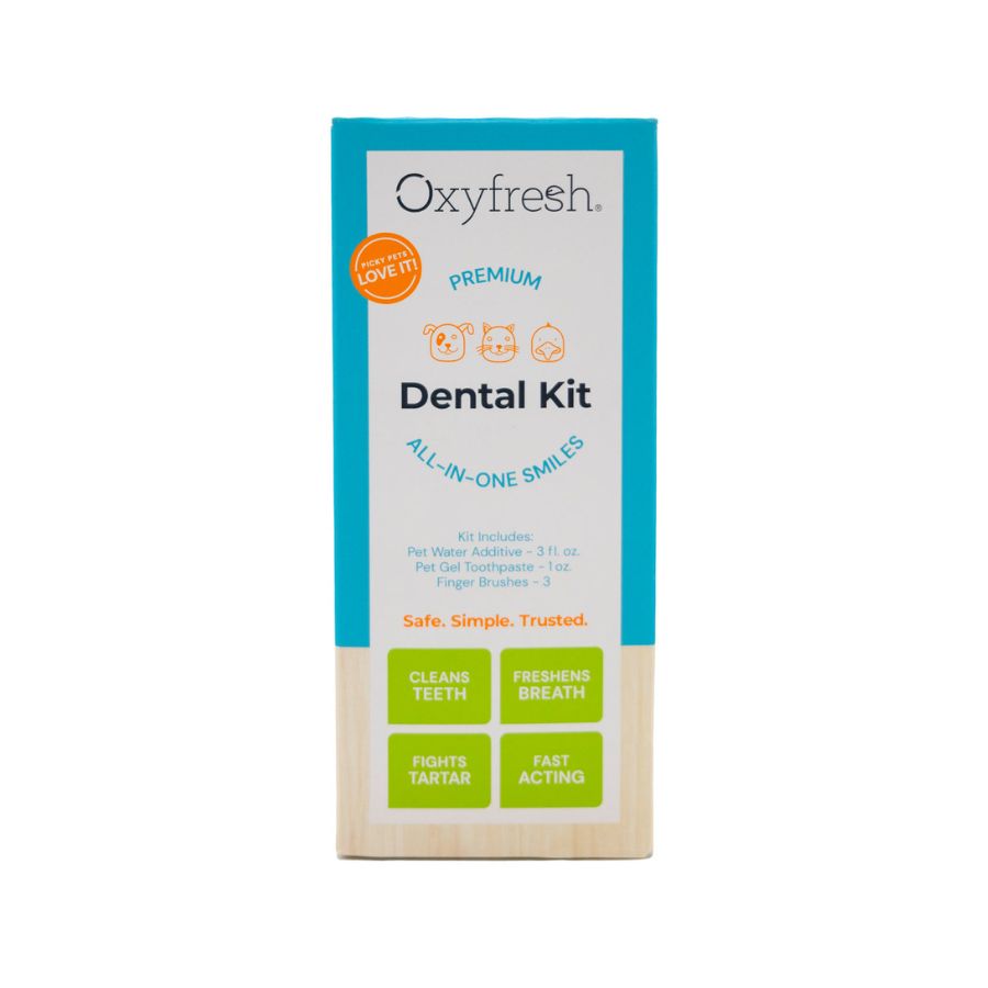 Oxyfresh kit dental para perros con cepillos 5piezas, , large image number null