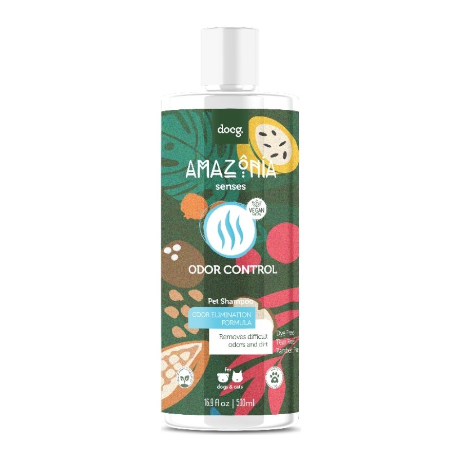 Amazonia shampoo para perro/gato odor control 500ML, , large image number null