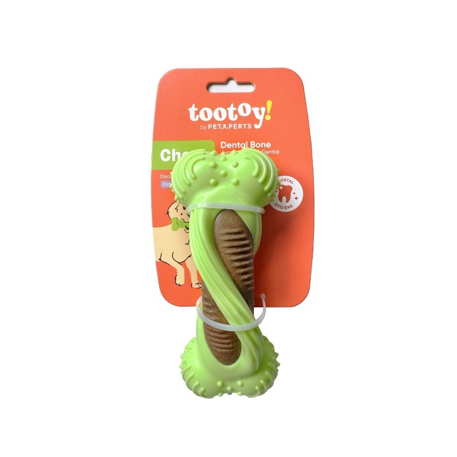 Tootoy! juguete mordedor hueso dental para perro