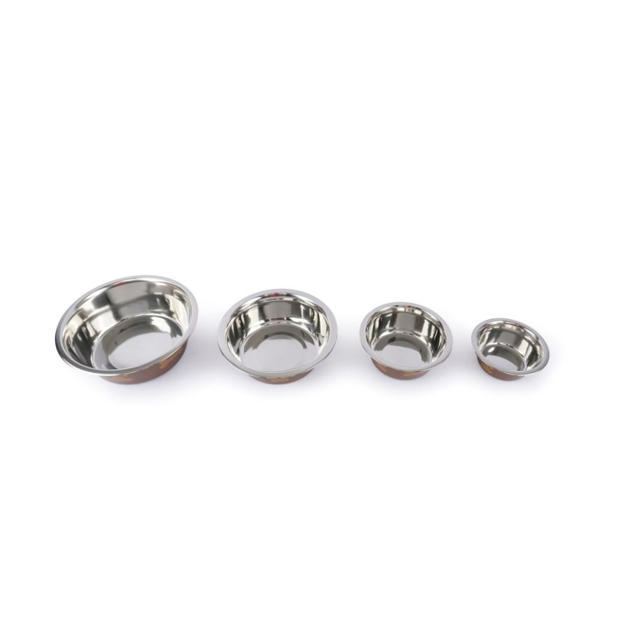 Leeby plato paw print acero inox para mascotas, , large image number null