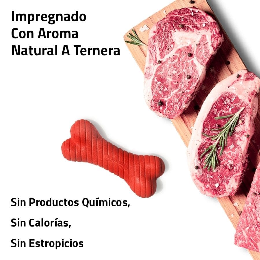 Hueso de doble capa con aroma a carne, , large image number null