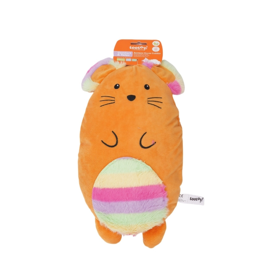 Tootoy! juguete de peluche rat&oacute;n arco&iacute;ris para gato, , large image number null