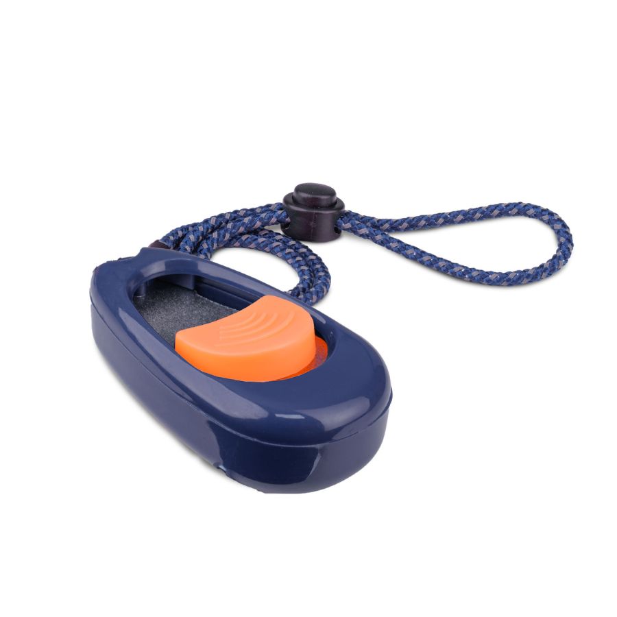 Coachi multi-clicker azul marino bot&oacute;n coral, , large image number null